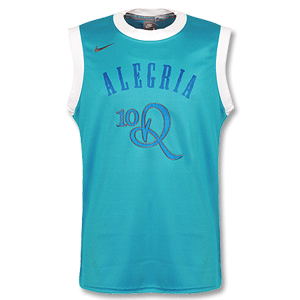 Nike R10 Ronaldinho Summer Sleeveless Top - blue