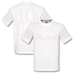 Nike R10 Ronaldinho T-Shirt - white