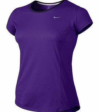 Nike Racer SS T-Shirt - Womens Purple 520276-504