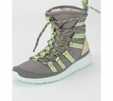 Nike Rosherun Sherpa Print Ladies Boots