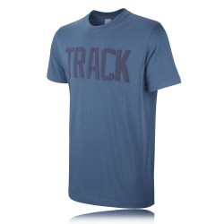 Nike RU Track Text Running T-Shirt NIK7469
