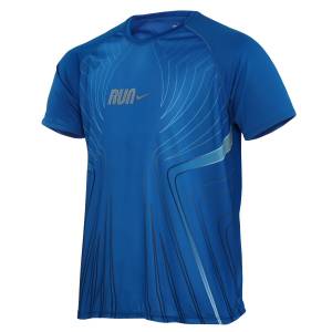 Running Tee Shirt - Blue