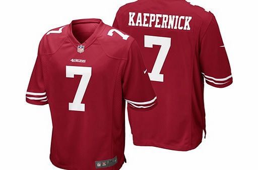 Nike San Francisco 49ers Home Game Jersey - Colin