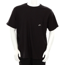 Nike Short Sleeve Logo Top Black