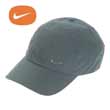 Nike Silver Swoosh Cap - Slate/Silver