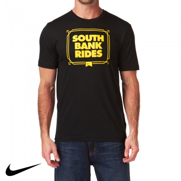 Mens Nike Skateboarding Bank Rides T-Shirt -