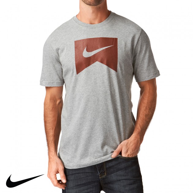 Mens Nike Skateboarding Icon T-Shirt - Dark