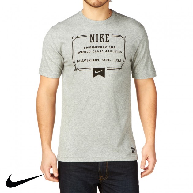 Mens Nike Skateboarding Lock Up T-Shirt - Dk