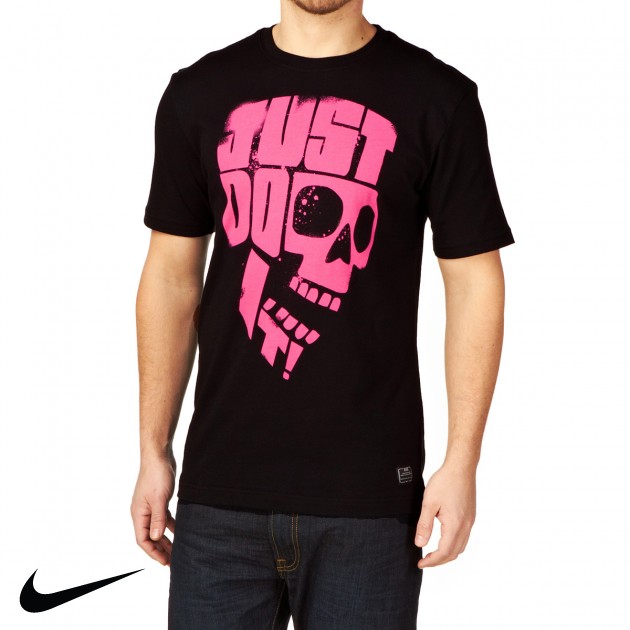 Nike Skateboarding Mens Nike Skateboarding Stencil T-Shirt - Black