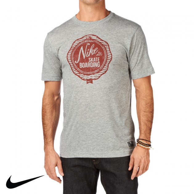 Nike Skateboarding Mens Nike Skateboarding Waxed On DFB T-Shirt -