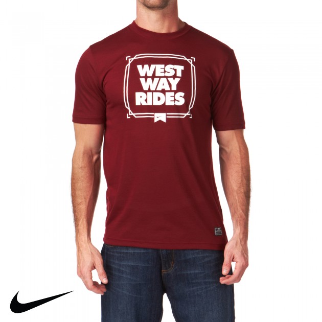 Mens Nike Skateboarding Ww Rides T-Shirt - Team