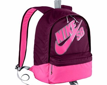 Nike Skateboarding Nike Piedmont Backpack - Merlot/Wolf Grey/Pink