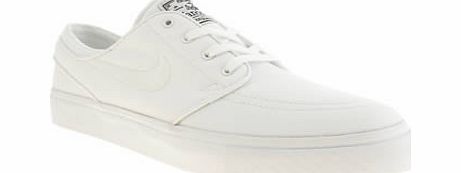 nike skateboarding White Zoom Stefan Janoski
