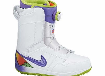 Nike Snowboarding Nike SB Vapen X Boa Snowboard Boots - White/Purple