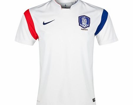 Nike South Korea Away Shirt 2014 White White 578196-105