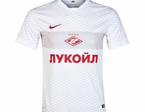 Nike Spartak Moscow Away Shirt 2014/15 White 619243-106