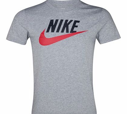 Nike Sportswear Icon Tee - Dk Grey Heather/Team