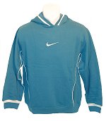 Nike Swoosh Hooded Sweatshirt Blue Size Medium Boys