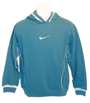 Nike Swoosh Hooded Sweatshirt Blue