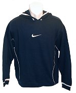 Nike Swoosh Hooded Sweatshirt Navy Size Medium Boys