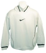 Nike Swoosh Hooded Sweatshirt White Size Medium Boys