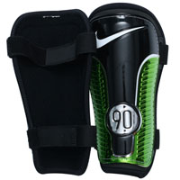 Nike T90 Protegga Shin Pad - Black/Green.
