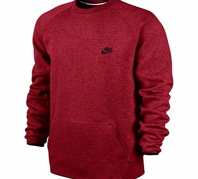 Tech Fleece Crew -1mm Red 545163-695