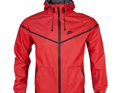 Nike Tech Windrunner Mesh Jacket Red 585105-602