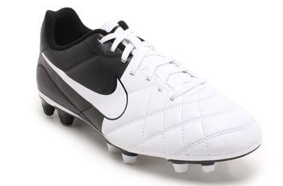 Nike Tiempo Rio FG Euro 2012 Football boots White/Black