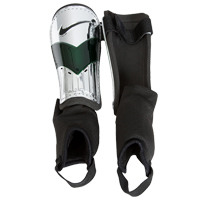 Nike Tiempo Shield II Shinpad - Silver/Pro Green