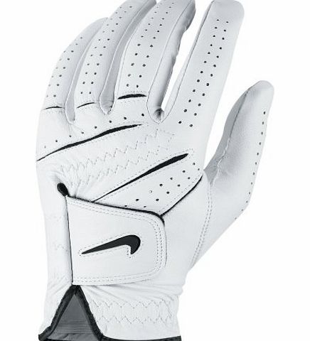 Nike Tour Classic Mens Left Handed Golf Glove (White, L)