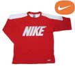 Nike Trac Long Sleeve Mesh Tee - SPORT RED