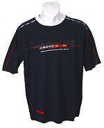 Umbro Graphic Poly Football Training T/Shirt Navy Size Medium
