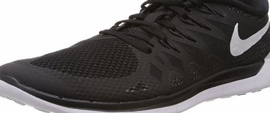 Nike Unisex-Adult Free 5.0 Running Shoes, Black/White, 7.5 UK