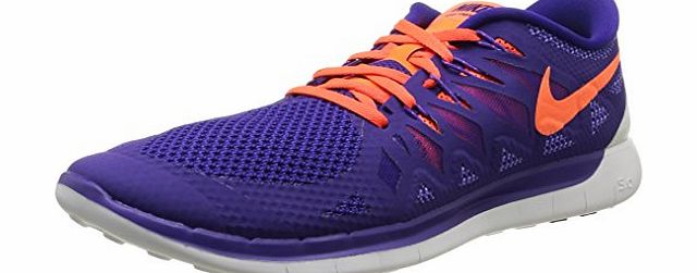 Nike Unisex-Adult Free 5.0 Running Shoes, Purple/Orange, 11 UK