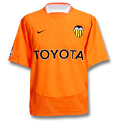 Nike Valencia Away Shirt 2003/04.