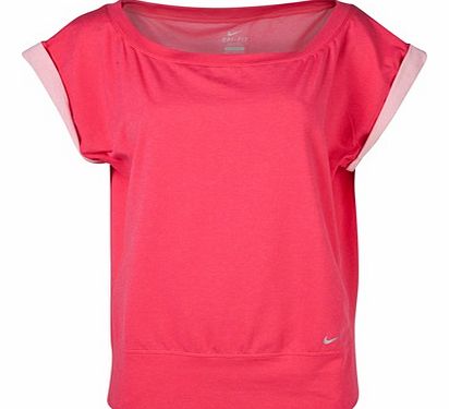 Nike Vapor Short Sleeve Epic Crew - Pink -