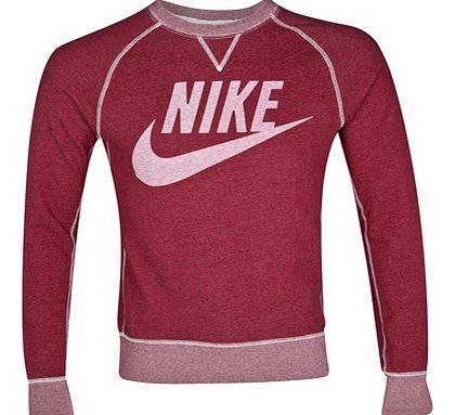 Vintage Marl Logo Crew Sweat - Medium Team