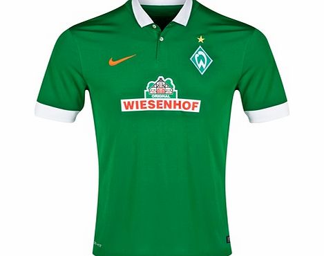 Nike Werder Bremen Home Shirt 2014/15 Green 619131-330