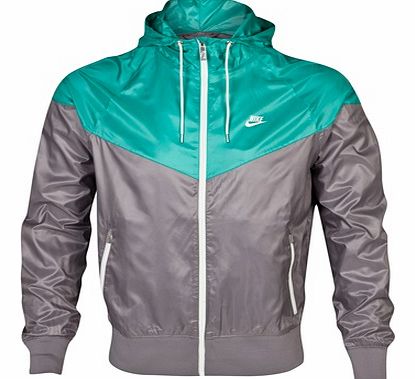 Nike Windrunner Jacket - Sport Grey/Atomic Teal