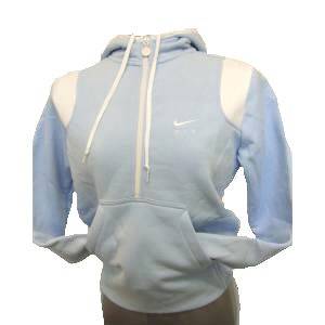 Nike Womens Active Hooded Sweatshirt Pale Blue