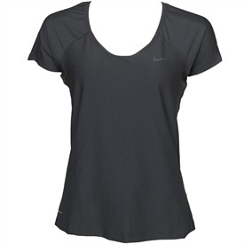 Womens Ath Elite T-Shirt Black