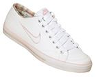Nike Womens Capri SI White/Pink Leather Trainers