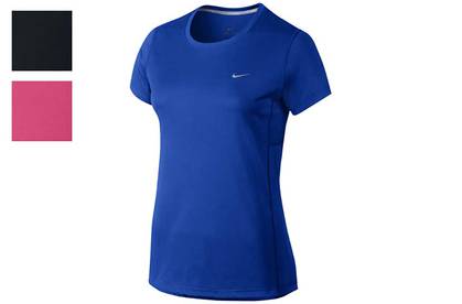 Nike Womens Miler Short Sleeve Run Top