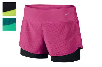 Nike Womens Perforated Rival 2-in-1 Short