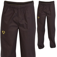Woven Training Pants - Tar/Yellow.