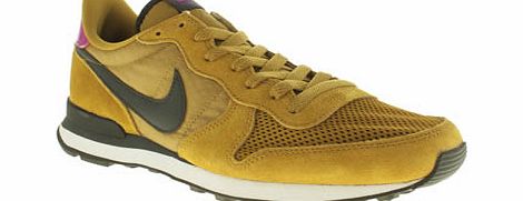 Nike Yellow Internationalist Trainers