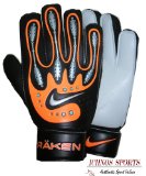 YOUTH NIKE KRAKEN GRIP SOCCER FOOTBALL GOALIE GOALKEEPER GLOVES SIZE 7