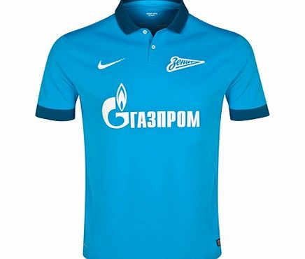 Nike Zenit St. Petersberg Home Shirt 2014/15 Lt Blue