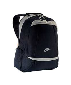 Zonal Black and Grey Large Backpack